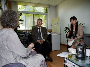 Prof Leeds-Hurwitz, Prof Guan, An Xiaojing