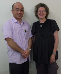 Prof Miyahira, Prof Leeds-Hurwitz