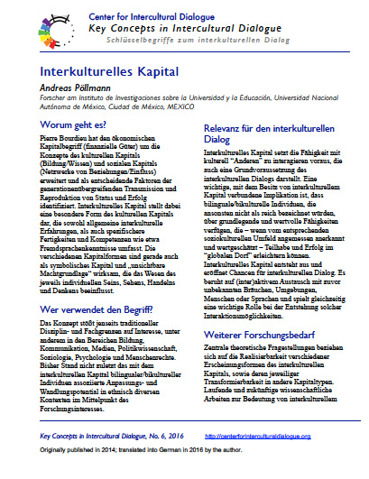 KC6 Intercultural Capital_German