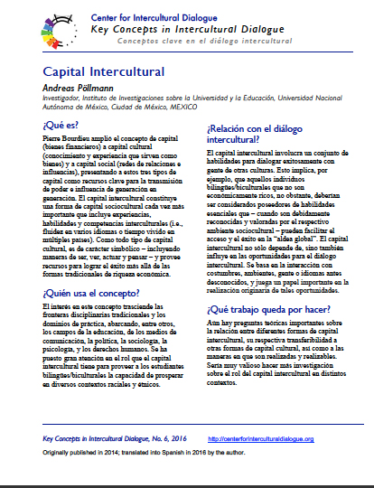KC6 intercultural capital_Spanish