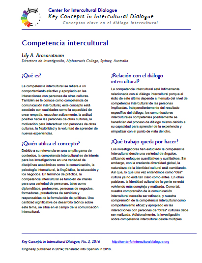 KC3 Intercultural Competence_Spanish