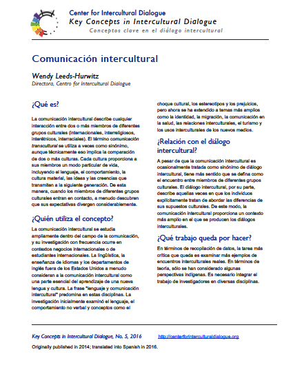 KC5 Intercultural Communication_Spanish