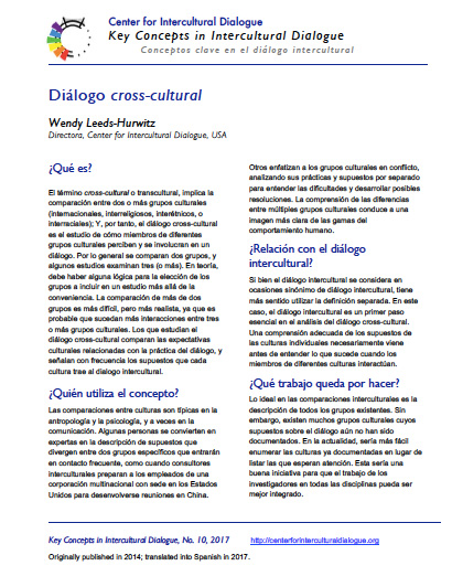 KC10 Cross-Cultural Dialogue_Spanish
