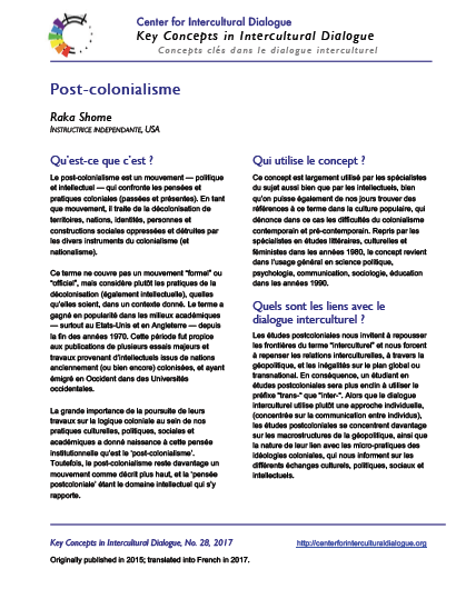 KC28 Postcolonialism_French