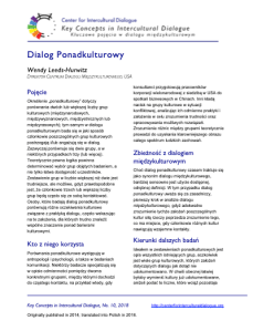 KC10 Cross-cultural Dialogue_Polish