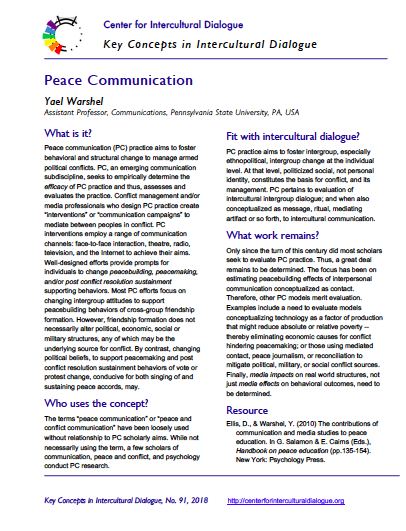 KC91 Peace Communication