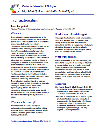 KC93 Transnationalism