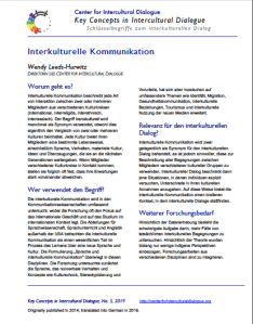 KC5 Intercultural Communication_German