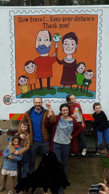 Johanna Maccioni and family