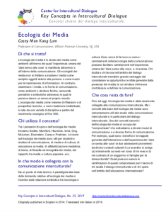 KC35 Media Ecology_Italian