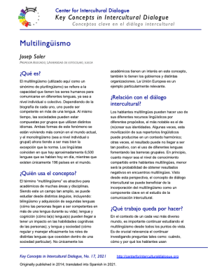 KC17 Multilingualism_Spanish