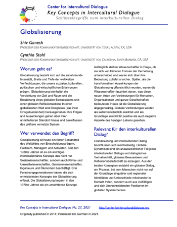 KC27 Globalization_German