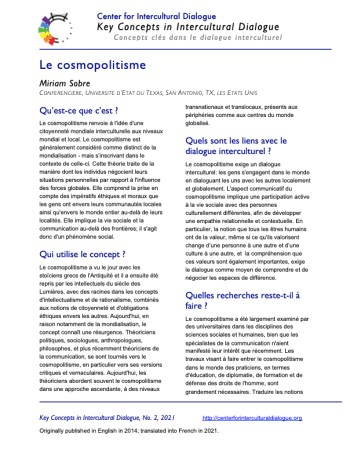 KC2 Cosmopolitanism_French
