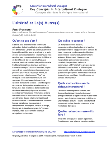 KC39 Otherness_French