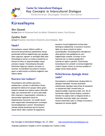 KC27 Globalization_Turkish