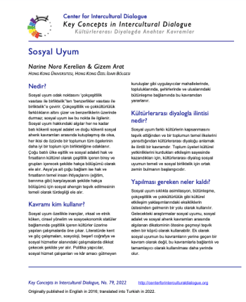 KC79 Social Cohesion_Turkish