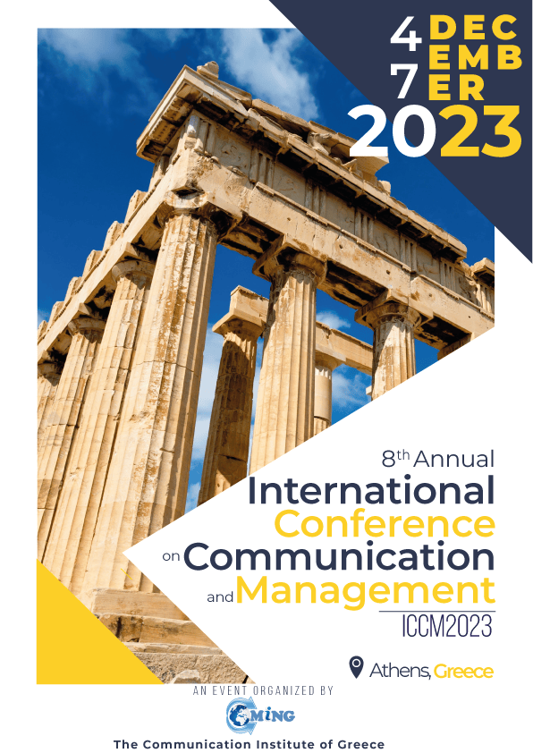 CFP Communication Institute of Greece Conferences 2023 (Greece ...