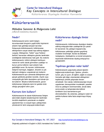 KC107 Interculturality_Turkish