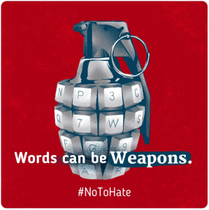 Words can be weapons