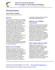 KC101: Antisemitism_Spanish