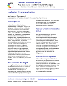 KC102 Inclusive communication in German