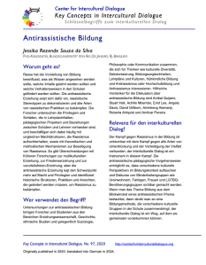 KC97 Anti-racist eduction in German