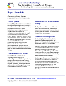 KC108 Superdiversity in German