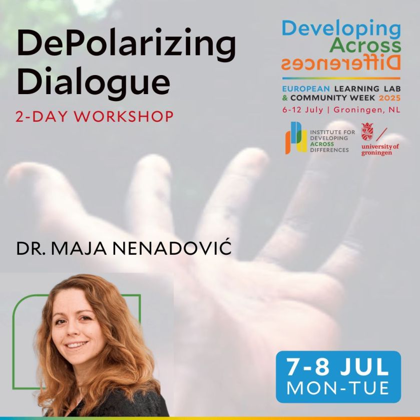 DePolarizing Dialogue workshop with Maja Nenadovic