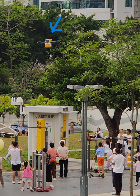 drone food delivery system
