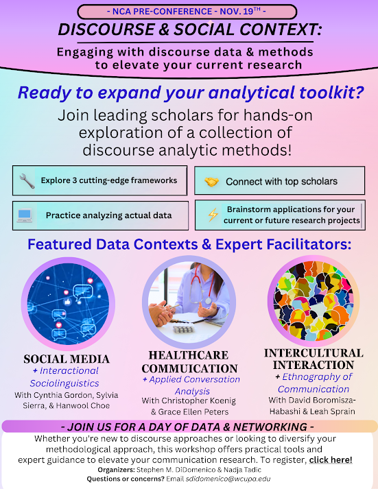 NCA Pre-conference 2025