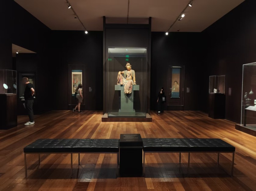 The Bodhisattva of Compassion, Guanyin sculpture at the MFA, Boston