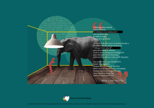 CID Poster 12: The elephant in the room translated into Spanish